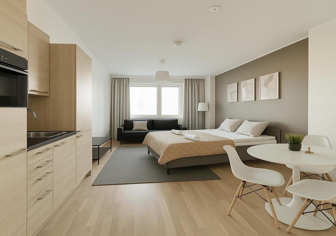 City Home Finland Arena Suite - Perfect Location With City View Tampere Dış mekan fotoğraf